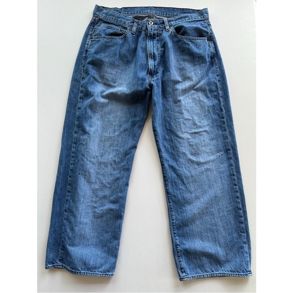 Y2K Ralph Lauren Polo Jeans Co Thompson Size 38 Baggy Wide Leg Grunge Vintage - Picture 1 of 15